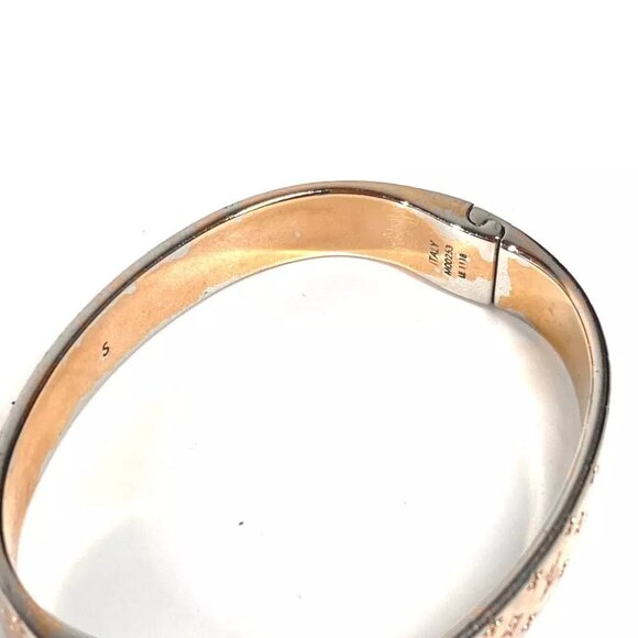 LOUIS VUITTON Monogram Cuff-nanogram Bangle Bracelet Metal pink - Picture 7 of 7